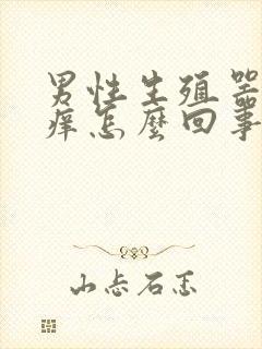 男性生殖器根部痒怎么回事封面