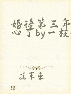 婚后第三年他变心了by一枝嫩柳