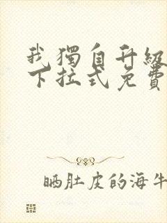 我独自升级漫画下拉式免费阅读