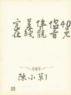 完美伴侣40集在线观看免费完整版高清