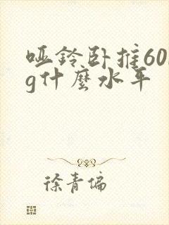 哑铃卧推60kg什么水平封面