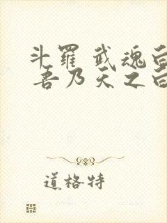 斗罗 武魂白虎 吾乃天之白帝