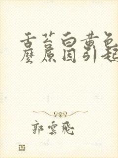 舌苔白黄色是什么原因引起的