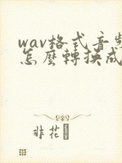 wav格式音频怎么转换成mp3