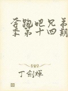 奔跑吧兄弟第一季第十四期