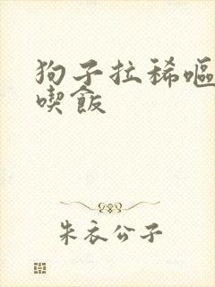 狗子拉稀呕吐不吃饭