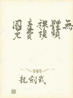 国产裸体无遮挡免费视频