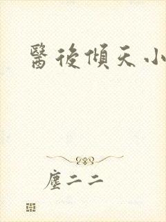 医后倾天小说版