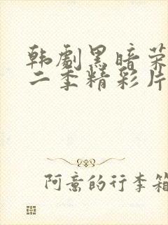 韩剧黑暗荣耀第二季精彩片段