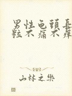 男性龟头长小肉粒不痛不痒封面