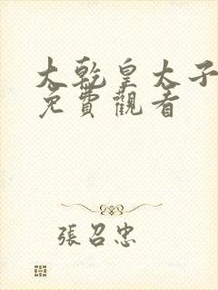 大乾皇太子短剧免费观看