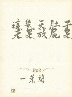 这几天肚子胀气老是放屁是什么原因