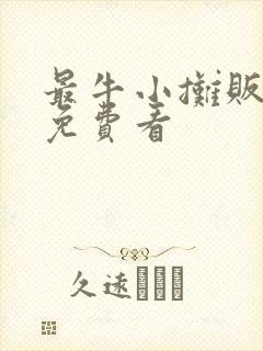 最牛小摊贩短剧免费看