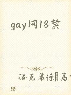 gay网18禁