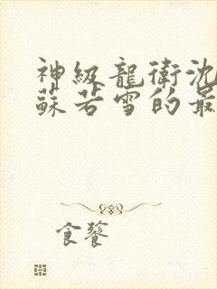 神级龙卫沈浪与苏若雪的最新章节更新时间