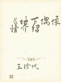 《地下偶像》剧情介绍封面