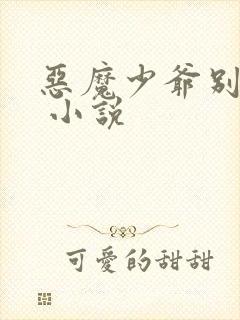 恶魔少爷别惹我 小说