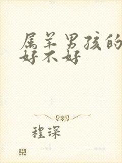 属羊男孩的命运好不好