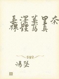 长泽莱里奈av裸体写真