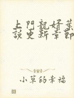 上门龙婿叶辰小说更新章节封面