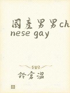 国产男男chinese gay