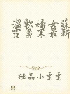 温软娇女苏婉,霍枭寒最新章节