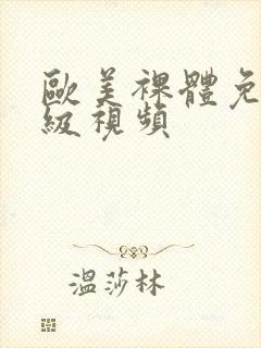 欧美裸体免费一级视频