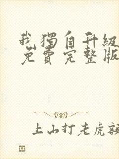 我独自升级漫画免费完整版六漫画封面