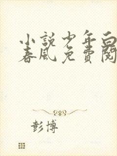 小说少年白马醉春风免费阅读