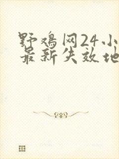 野鸡网24小时最新失效地址