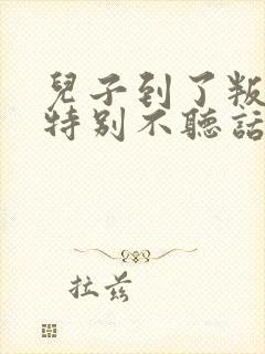 儿子到了叛逆期特别不听话怎么办