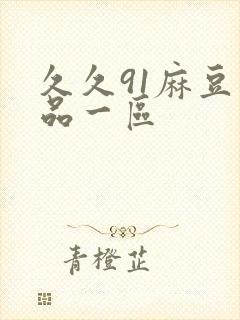 久久91麻豆精品一区封面