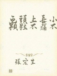 龟头上长小白色颗粒不痛不痒