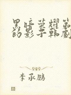 黑暗荣耀第二季的影子韩剧免费观看