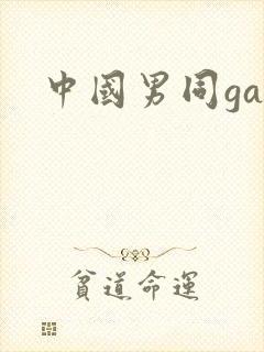 中国男同gay