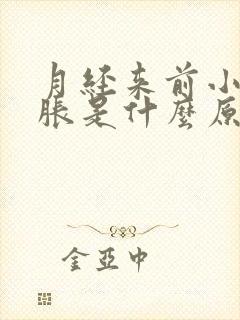 月经来前小肚子胀是什么原因