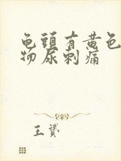 龟头有黄色分泌物尿刺痛封面