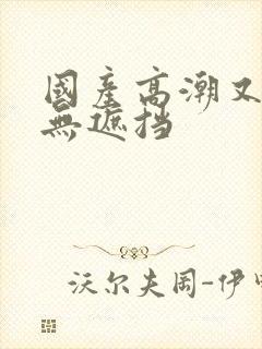 国产高潮又爽又无遮挡