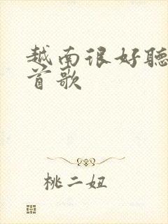 越南很好听的一首歌