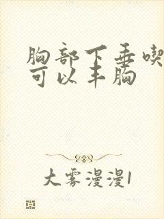 胸部下垂吃什么可以丰胸