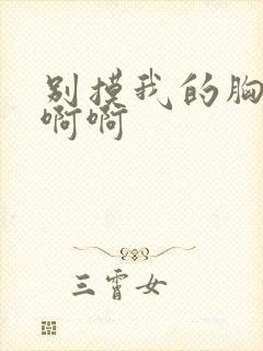 别摸我的胸啊啊啊啊封面