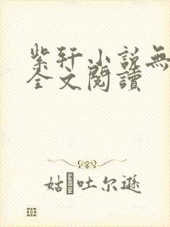 紫轩小说无弹窗全文阅读