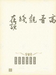 在线观看高h小说