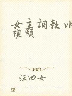 女主调教 vk视频