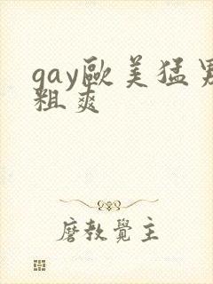 gay欧美猛男粗爽封面