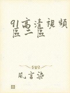91高清视频一区二区