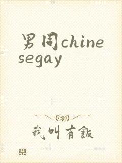 男同chinesegay