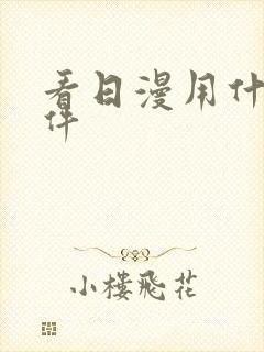 看日漫用什么软件