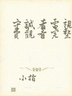 守诚者电视剧免费观看完整版高清