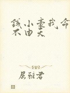钱小豪我命由我不由天